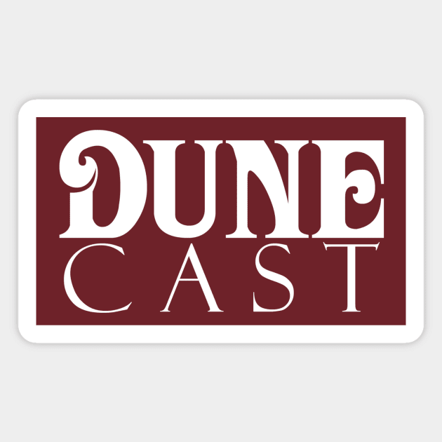 Dune Cast Logo Magnet by RetroZap